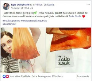 Read more about the article Eglė neša žaliąją žinutę tolyn